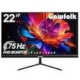 Gawfolk 22 inch computer monitor FHD1080p 75Hz