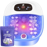 Foot Spa Bath with Heat  Jets  Infrared - Blue