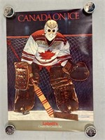 Labatt’s Canadian Beer "Canada On Ice" Poster