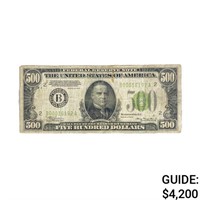 1934 $500 FRN NEW YORK, NY