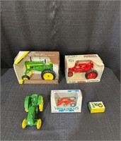 John Deere collectable die-cast tractors