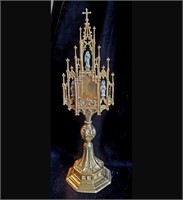 Superb Gothic Reliquary In Near Mint Condition