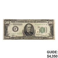1934-A $500 FRN ATLANTA, GA VF