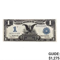 1899 $1 BLACK EAGLE SILVER CERT. NOTE AU