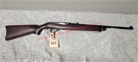 Ruger 10/22 cal carbine. .22LR with clip.