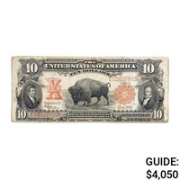 1901 $10 BISON LT UNITED STATES NOTE