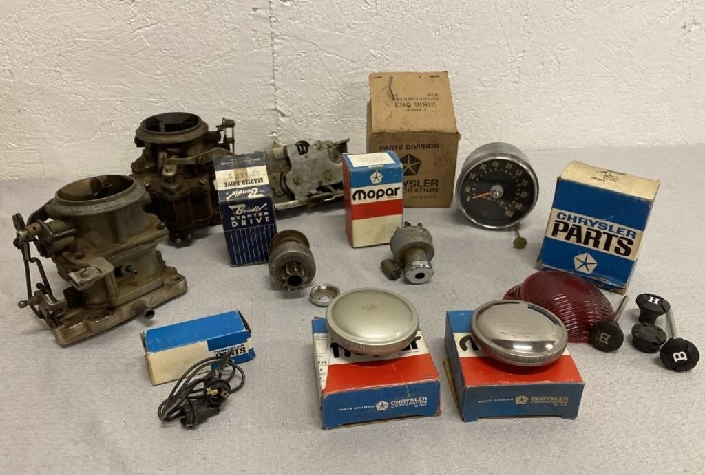 Vintage Chrysler & Other Motor Car Parts