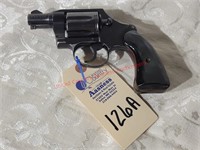 Coll “Cobra” .38 special. SN LWO262277.