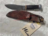 Vintage Marbles 9 1/4in Hunting Knife