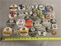 Vintage NFL Teams Pins