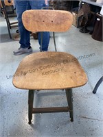 Vintage school desk chair