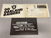 1980’s Oakland Raiders Season Greetings & Posters