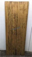WOOD BAR TABLE *TOP* ONLY 72" X 27"