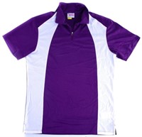 J, Lindeberg Future Sports, Purple & White Golf Sh