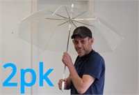 2pk Clear Umbrellas