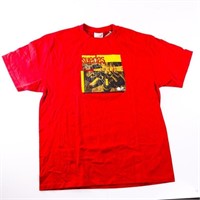 NIKE T Shirt - SUEDES Red Size M