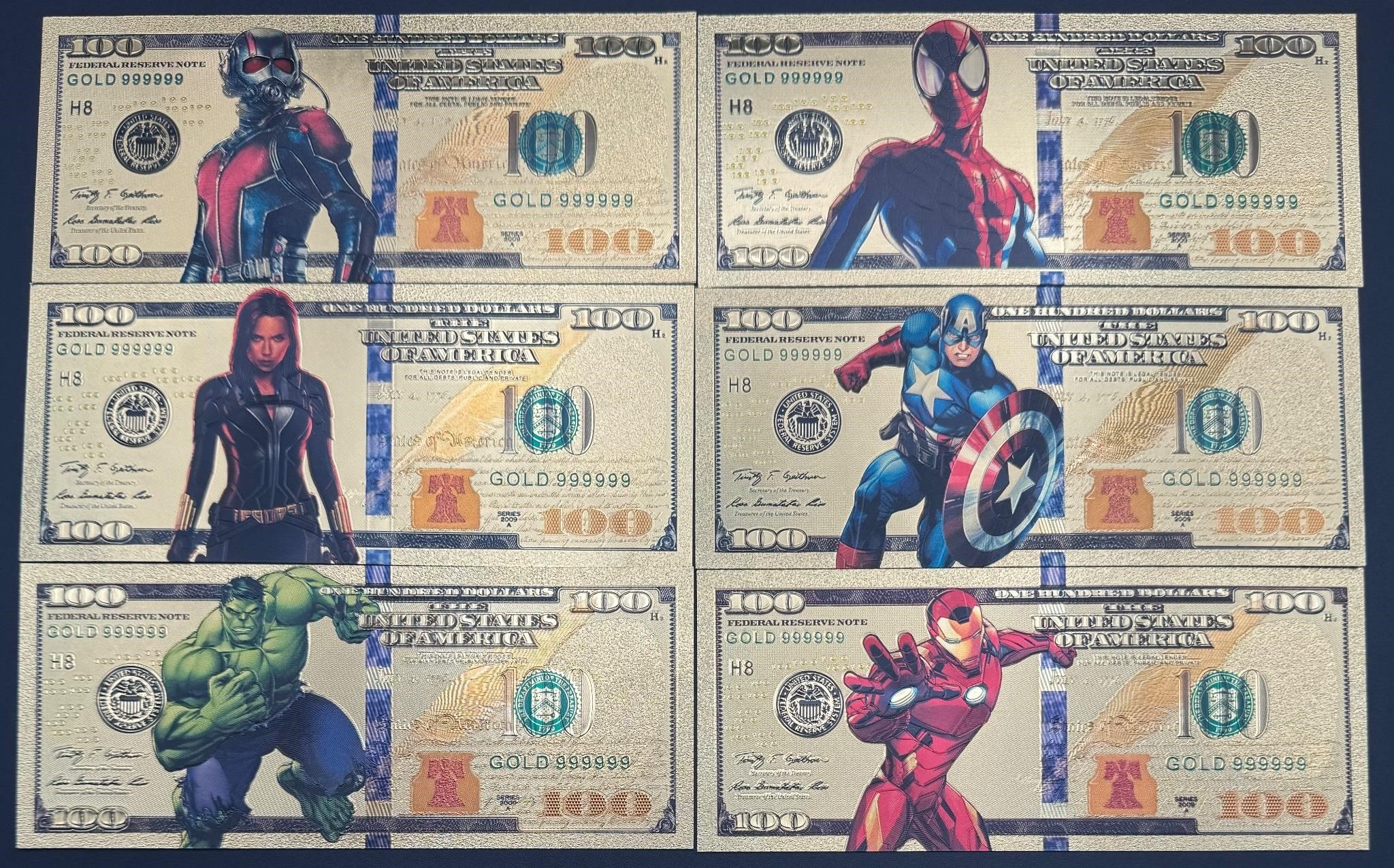 Spider-Man , Hulk, Iron Man And More