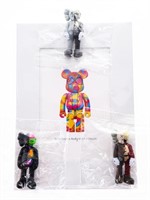 Group of 3 KAWS Mini Collectibles 2" Figures, Plu