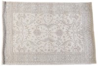 Persian Design Hand Tufted Beige 4x6'' Rug Made In