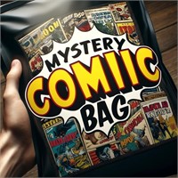 Mystery Comic Book Bag - See Description Detail (M