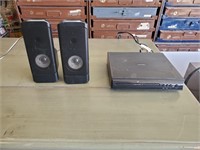 DVD Player And 2 Loose speakers
