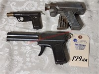 (3) Vintage Toy Pistols