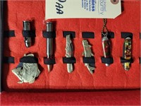 (7) 30-06 & 44 Mag Bullet Pocketknives,