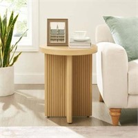 BH & Gardens L. Fluted End Table  Pine