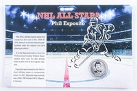 NHL ALL Star - Phil Esposito Medallion