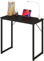 32 Inch Black Computer Desk  Office Study