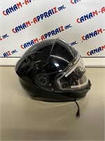 XS Black Motorcycle Helmet