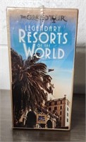VHS COLLECTIBLE SET LEGENDARY RESORTS OF THE WORLD