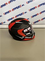 XS Black & Red LS2 Motorcycle Helmet