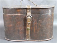 Rustic Oval Storage Chest