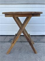 Teak Wood Foldable Table