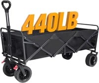 Collapsible Foldable Extended Wagon with 440lbs We