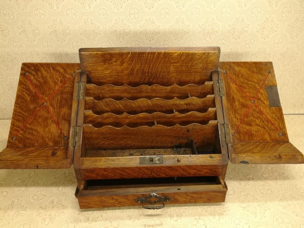 Antique 19th Century Stationary Box