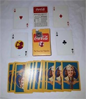 1940's Coca-Cola playing cards.