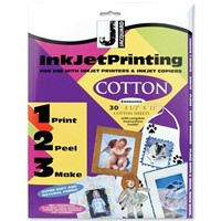 Printed Treasures Ink Jet Fabric Sheets 8.5X11 10/