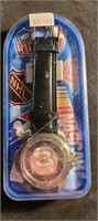 Dale Earnhardt Watch-new--case Cacked & Scratched