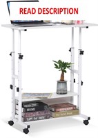 Small Standing Desk Adjustable Height  Mobile Stan