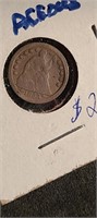 1853 Seated Dime With Arrows