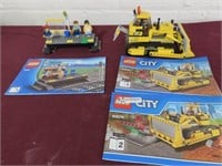 Lego building toy sets. City dozer.
