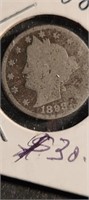 1893 V Nickel
