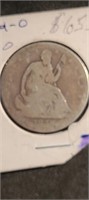 1842 O- Half Dollar Reverse Of 1842