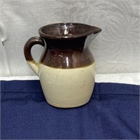 Brown pottery Ceramic pitcher