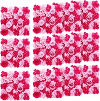 Omldggr 12 Pack 12 X 12 Inch Square Silk Floral Pa