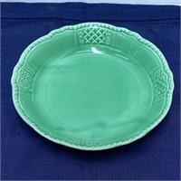 HOMER LAUGHLIN Ceramic green dish
