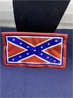 Confederate flag vinyl money holder