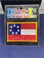 Flag iron on patch